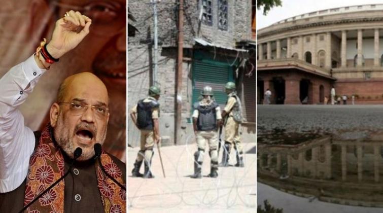Amit Shah to address parliament over Kashmir amid speculations of scrapping of Article 35A
