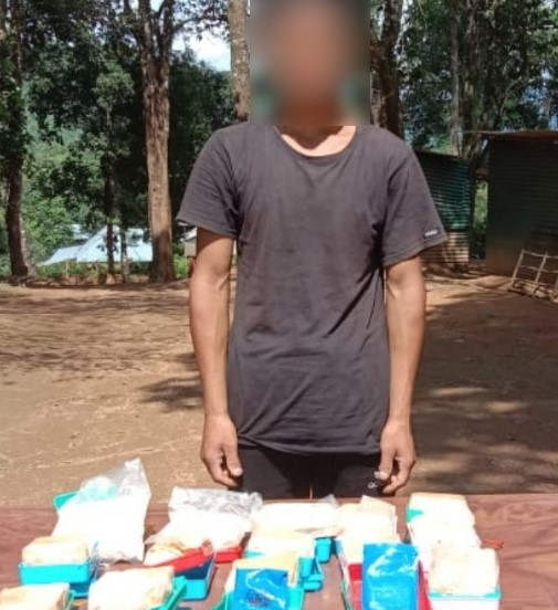 Assam Rifles seize contraband drugs worth Rs 1.41 crore in Manipur's Ukhrul district