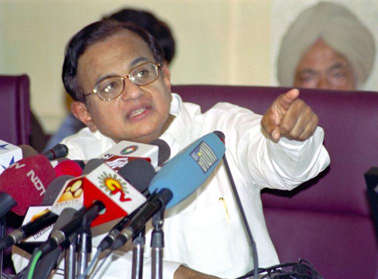 Economy in incompetent hands, growth rate to sink further: P Chidambaram