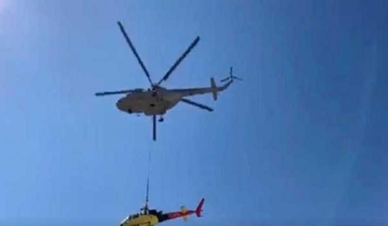 Kedarnath: IAF choppers evacuate crashed civilian aircraft