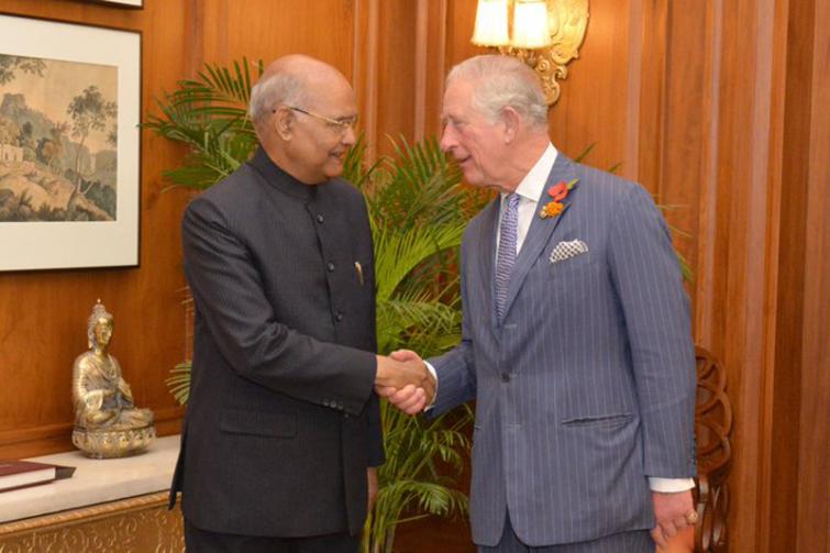 Prince of Wales calls on the President Kovind