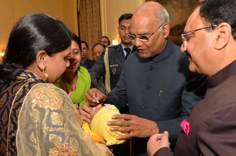 President Kovind launches countrywide Pulse Polio Programme for 2019