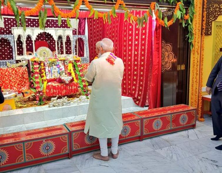 PM Narendra Modi visits 200-year-old Hindu temple in Bahrain 