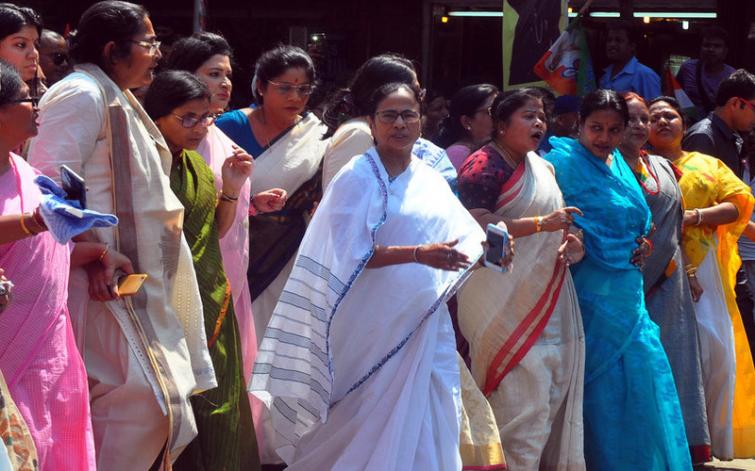 Mamata Banerjee during rally on Friday (Image Credit: UNI)