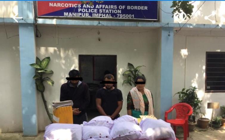 Drugs worth Rs 100 crore seized in Manipur