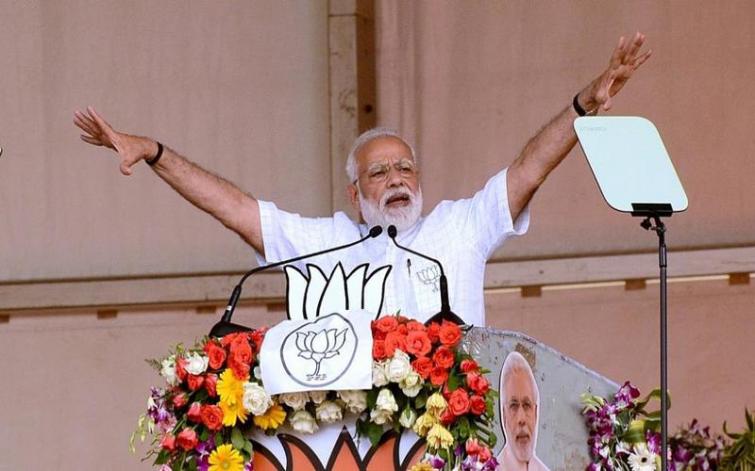 CPI(M) and Congress joining hands in Tripura to dislodge stable govt at the Centre: Modi