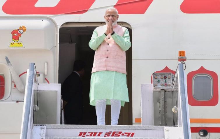 PM Modi leaves for bilateral visits to France, UAE, Bahrain
