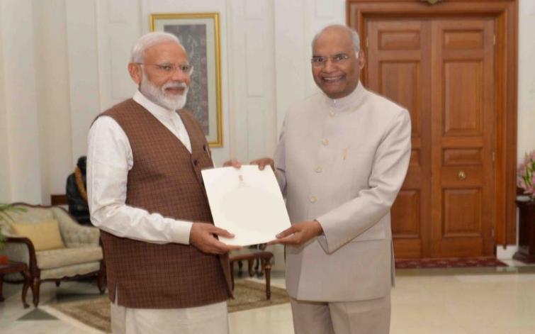 President Kovind appoints Narendra Modi as Prime Minister