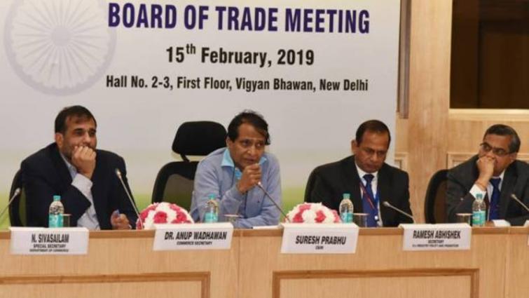 Suresh Prabhu chairs board of trade meeting