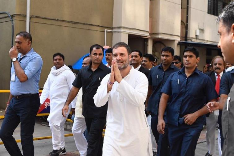 Rahul Gandhi in Surat for defamation case filed by 'political opponents'