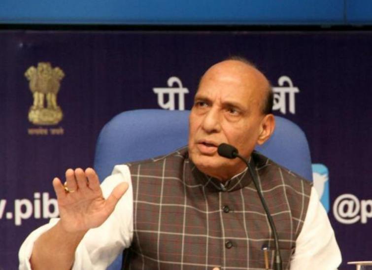 Rajnath: Will have to abolish Art 370, 35A if anyone demands separate PM for J&K
