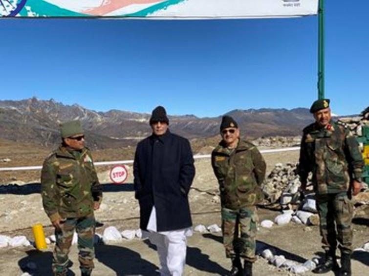 Rajnath Singh inaugurates Sisseri River bridge connecting Dibang Valley and Siang in Arunachal Pradesh