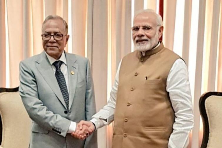 PM Modi meets Bangladesh President