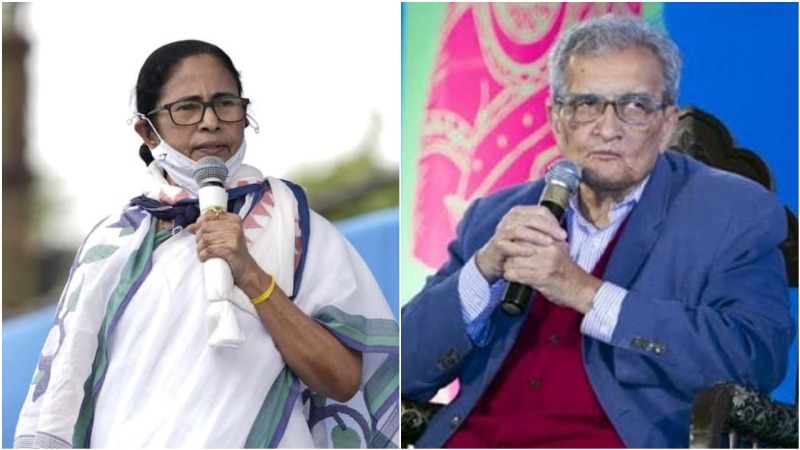 'We shall overcome,' Mamata Banerjee writes to Amartya Sen on illegal land controversy