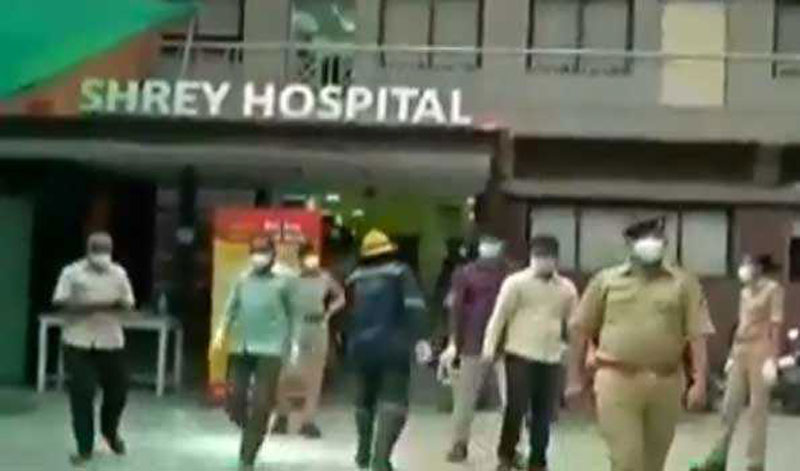 Gujarat: 8 patients die as fire breaks out at Covid-19 hospital in Ahmedabad