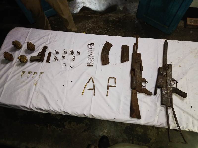 Police recover huge cache of arms-ammunition in Assam’s Kokrajhar district