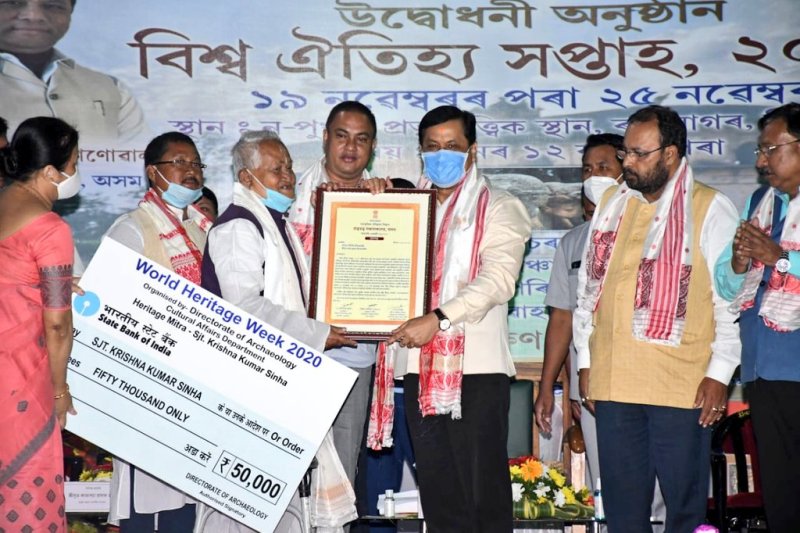Sarbanada Sonowal inaugurates World Heritage Week in Assam's Sivasagar