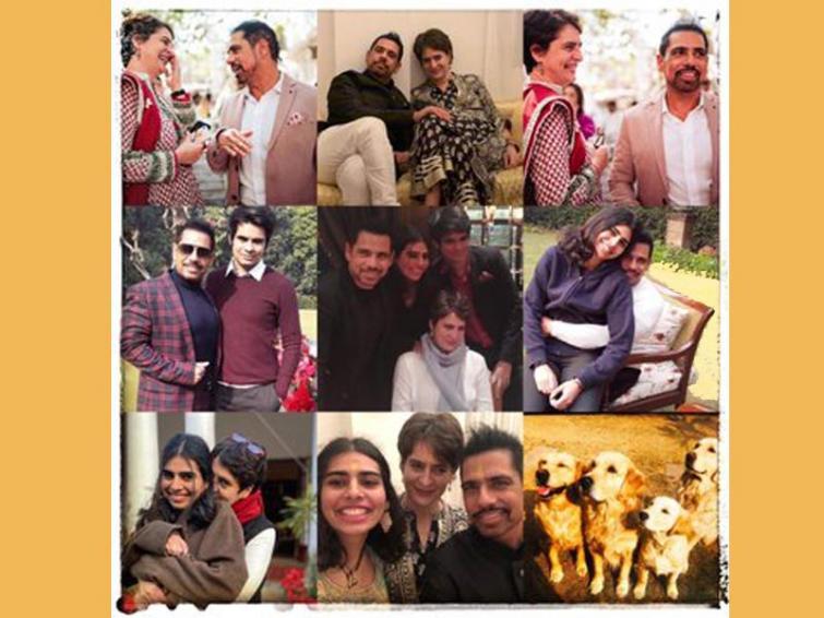 Priyanka Gandhi Vadra shares throwback images collage on marriage anniversary