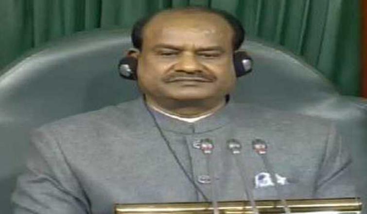 Improper to question Chair outside House: Speaker Om Birla