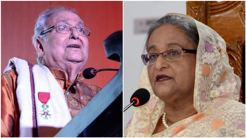 Bangladesh PM Sheikh Hasina pays tribute to Soumitra Chatterjee 