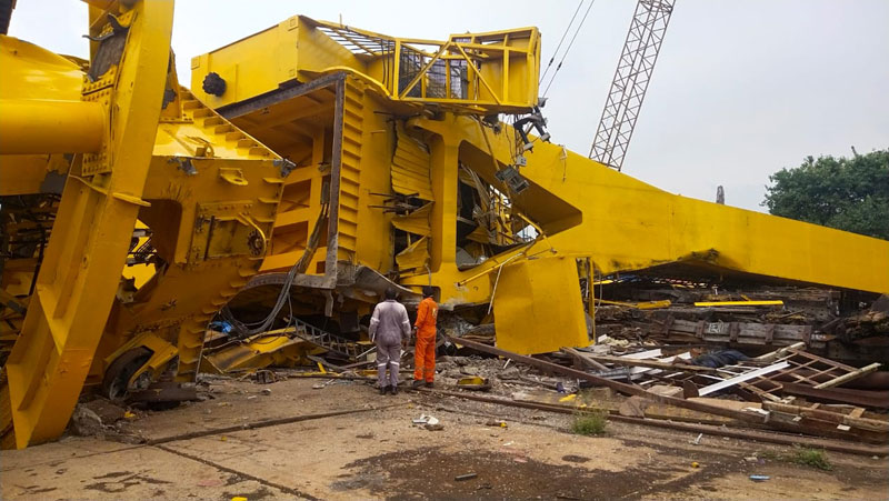 Visakhapatnam shipyard crane accident: 11 people dead, several hurt