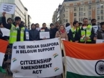 Pro-CAA Indian diaspora rally in Brussels urge EU to act against Pakistan for minority persecution