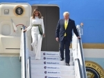 Trumps leave for Agra after 'Namaste Trump' event in Ahmedabad