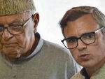 NC president Farooq Abdullah meets son Omar in sub-jail in Srinagar