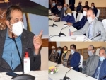 Jammu and Kashmir: Advisor Khan meets delegation of traders, industrialists