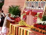 Amit Shah pays floral tributes to martyrs of Parliament attack