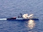 Indian Navy’s INS Kora fires anti-ship missile, hits target in Bay of Bengal