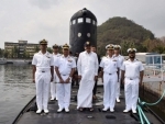 Vice President M Venkaiaha Naidu visits Eastern Naval Command