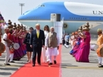 India greets heartily Donald Trump and his family in Ahmedabad, Agra on Day 1