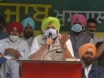 Punjab CM Amarinder Singh stages protest in Delhi