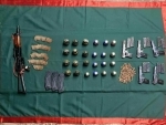 Indian Army recovers Chinese pistols, grenades during search operation in Baramulla