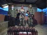 Security forces seize huge quantity of liquor in Nagaland