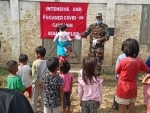Assam Rifles officials conduct COVID-19 awareness camp in Nagaland’s Peren