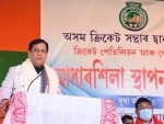 Sarbananda Sonowal lays foundation stone of cricket stadium in Assam's Majuli district