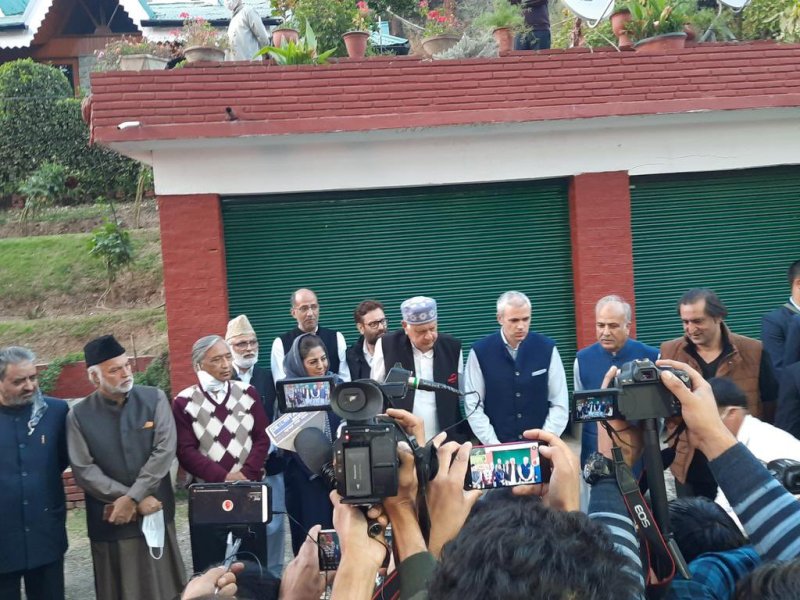 Farooq Abdullah, Mehbooba Mufti and other J&K's politicians form people's alliance for Article 370