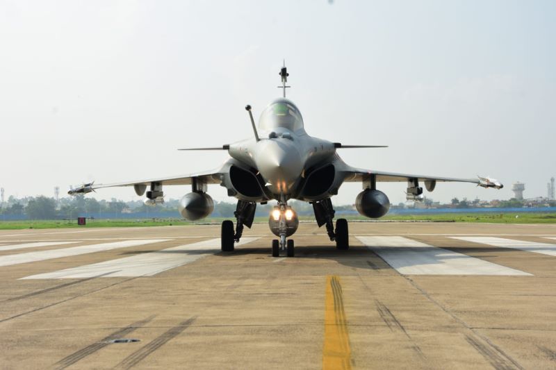 IAF inducts five Rafale fighter jets at Ambala air base