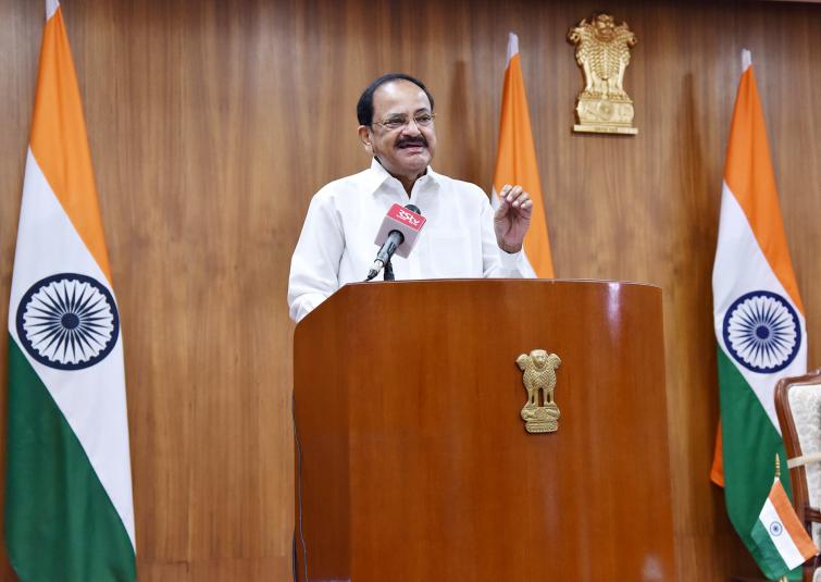 Vice President Venkaiah Naidu suggests inclusion of milk in mid-day meal scheme