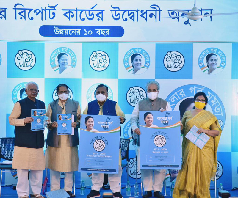 Eyes on assembly polls, Trinamool Congress releases 'report card' of Mamata govt's 10-year rule