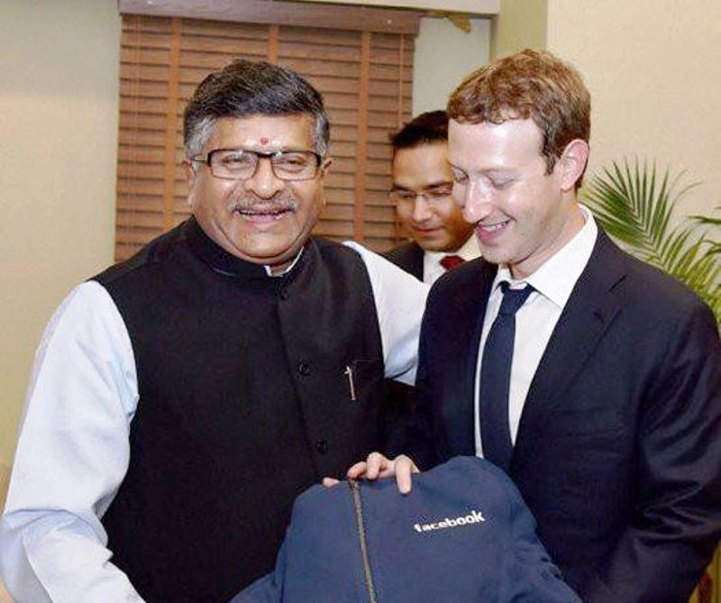 'Facebook employees on record abuse PM Modi', Ravi Shankar Prasad writes to Mark Zuckerberg