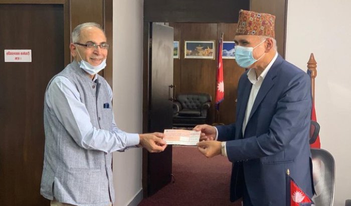 Indian government hands over NPR 1 billion tranche for Nepal Housing Reconstruction Project