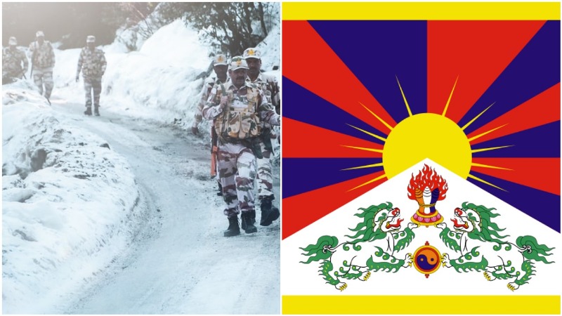 Special Frontier Force members receive heroic welcome from Tibetan community as they head towards LAC