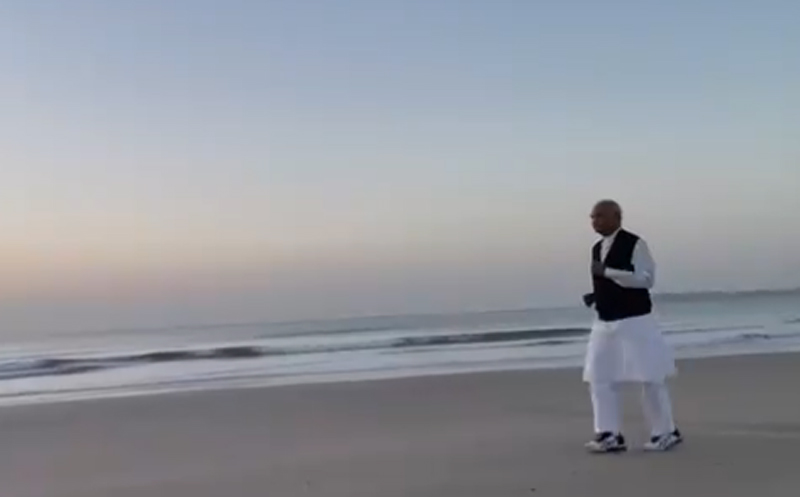 President Ram Nath Kovind shares morning jogging video on Twitter, gives a strong message on fitness to people 