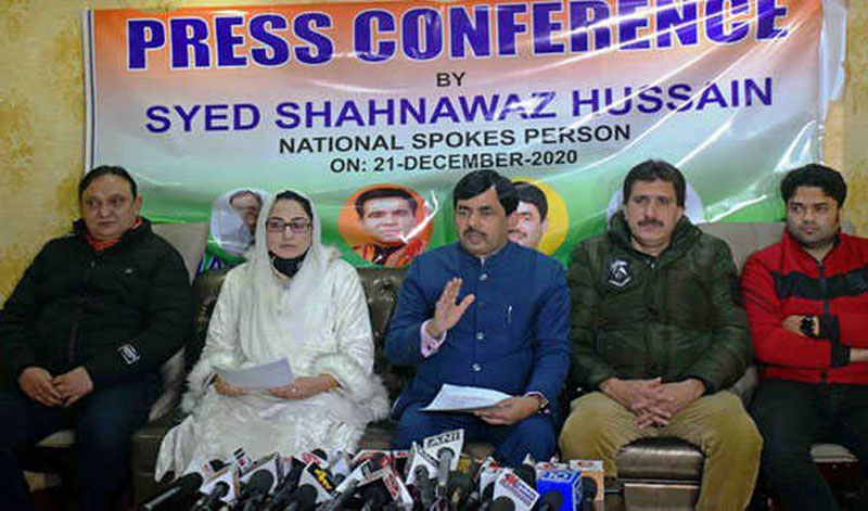 Narendra Modi's policies have won hearts of Kashmiris: Shahnawaz