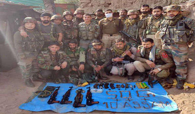 Jammu and Kashmir: Arms, ammunition seized near LoC in Poonch