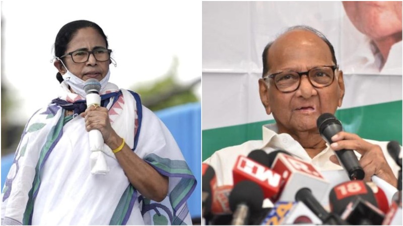 Amid clash with Centre, Mamata Banerjee speaks to NCP chief Sharad Pawar
