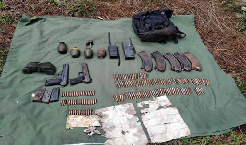Kashmir: Hideout busted in Poonch, arms, ammunition recovered